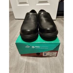 ABEO Men's Smart 3860 Slip On SureGrip Leather Elastic Goring Shoes NIB  11M